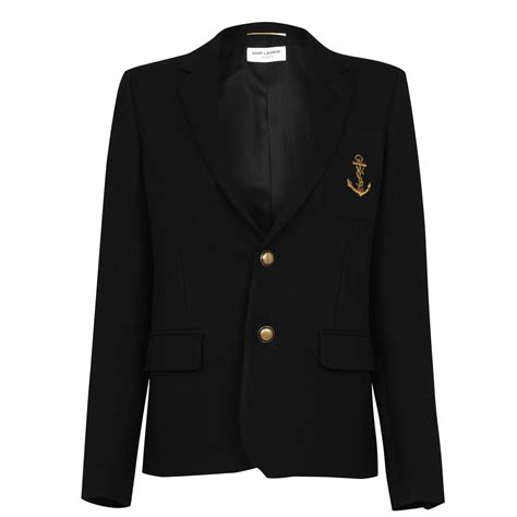 ysl blazers|saint laurent blazers women's.